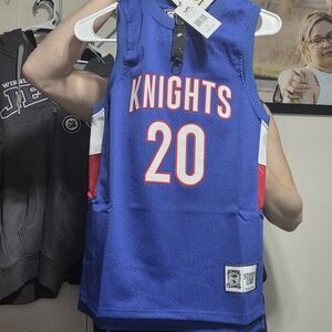 Knights #20 Blue Basketball Jersey